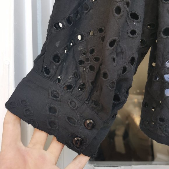 ROLLA'S Stephanie Lace Blouse (broderie anglaise) - Picture 3 of 6